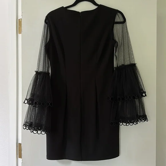 VICI Here She Comes Lace Bell Sleeve Dress - Picture 8 of 11